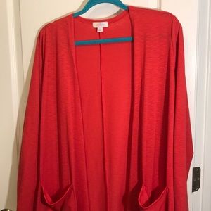 LuLaRoe Sarah Cardigan - size L